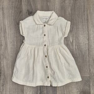 LITTLE PLANET BY CARTER'S Cream Dress